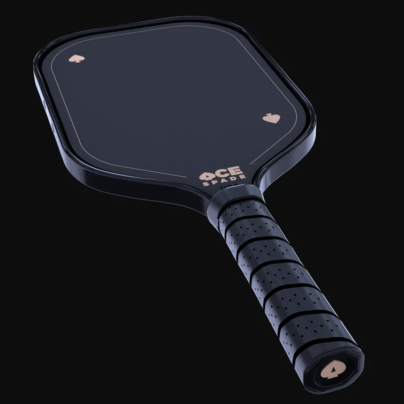 ACE Pickleball Carbon 16mm Elongated 7.7oz 16mm pickleball paddle — Toray T700 raw carbon fiber face