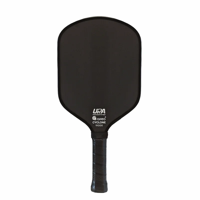 Aireo Cyclone Hybrid 16mm 16mm pickleball paddle — NanoGraph grit carbon fiber face