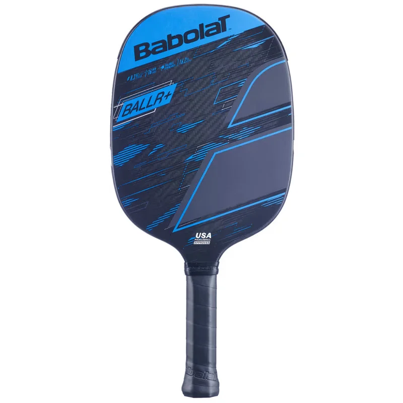 Babolat BALLR+ 7.9oz 16mm pickleball paddle — Carbon fiber composite face