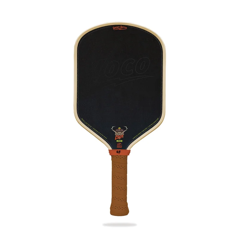 Bread & Butter The Loco Hybrid 16mm 7.9oz 16mm pickleball paddle — CFC (carbon, fiberglass, carbon) face