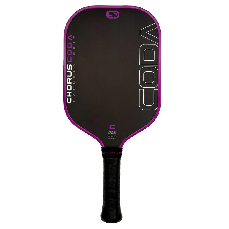 Chorus Pickleball Coda 16mm 16mm pickleball paddle — Carbon fiber (raw) face
