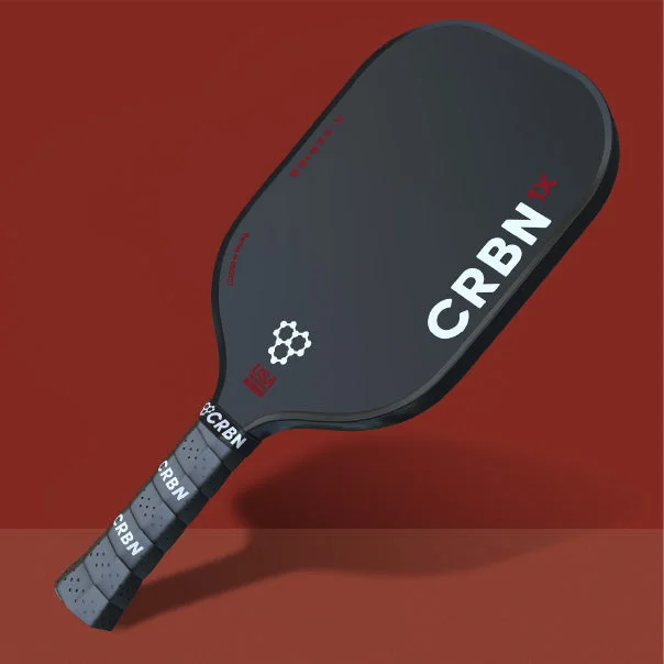 CRBN 1X Power Series 14mm 7.5oz 14mm pickleball paddle — T700 raw carbon fiber face