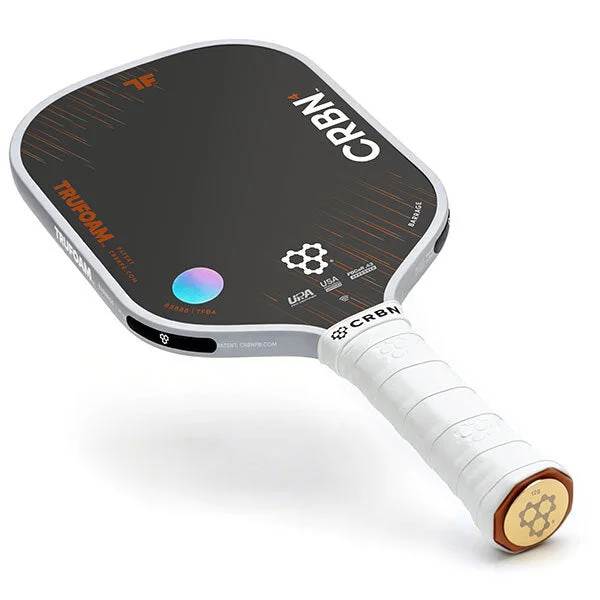 CRBN 2X Power Series 16mm 7.7oz 16mm pickleball paddle — T700 raw carbon fiber face