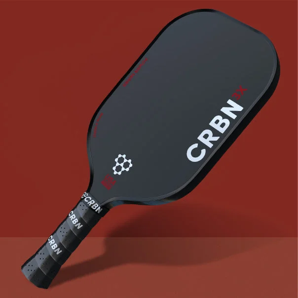CRBN 3X Power Series 16mm 7.9oz 16mm pickleball paddle — T700 raw carbon fiber face