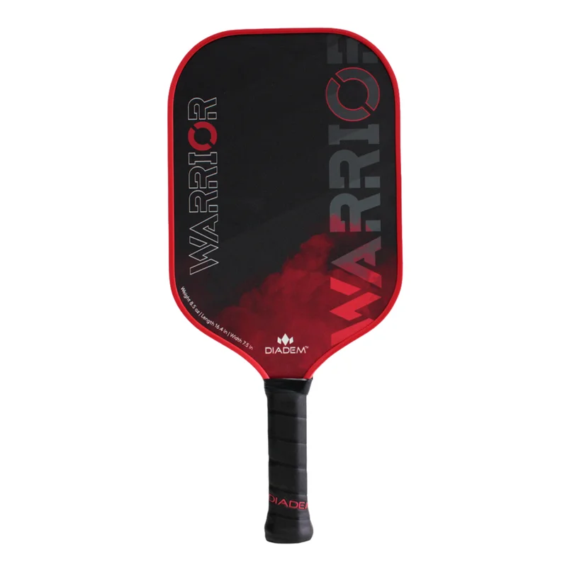 Diadem Warrior BluCore V3 Pro 8.5oz 19mm pickleball paddle — Kevlar and carbon fiber with grit face
