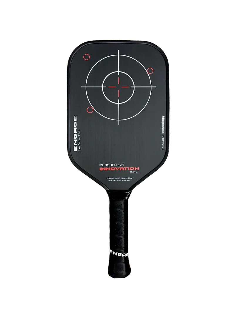 Engage Pursuit Pro1 7.9oz 12.7mm pickleball paddle — Carbon fiber face