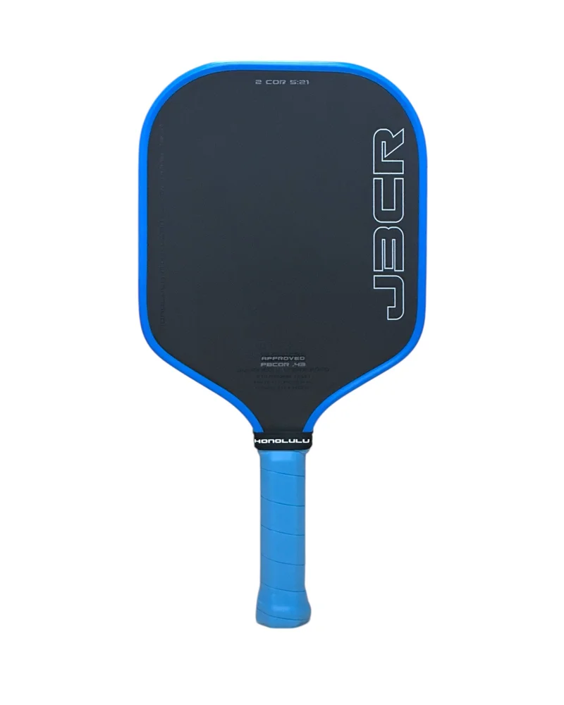 Honolulu Pickleball Company J3CR 16mm 7.9oz 16mm pickleball paddle — CFC carbon fiber surface face