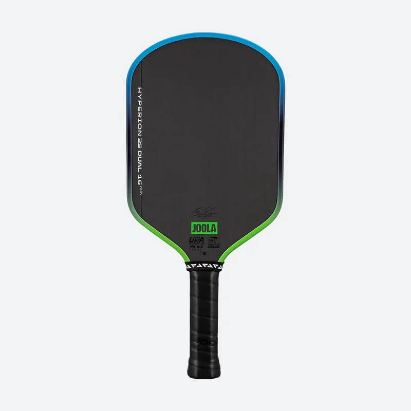 JOOLA Hyperion 3S Dual 16mm 7.8oz 16mm pickleball paddle — Charged Carbon fiber face