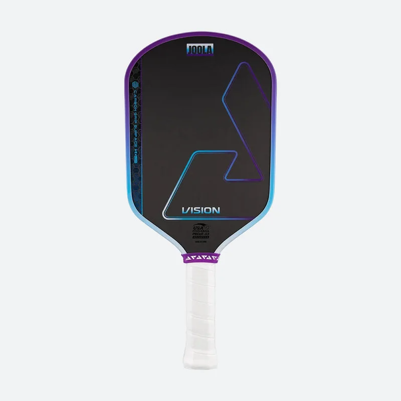 JOOLA Hyperion Vision 16mm 7.8oz 16mm pickleball paddle — Textured carbon fiber (cold-pressed layering) face