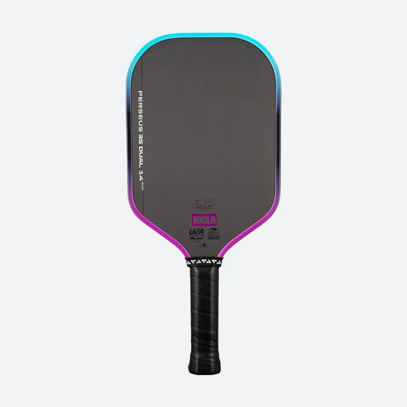 JOOLA Perseus 3S Dual 14mm 7.6oz 14mm pickleball paddle — Charged Carbon fiber face