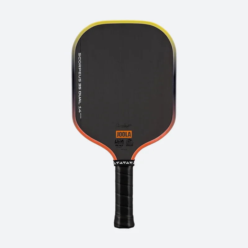 JOOLA Scorpeus 3S Dual 14mm 7.6oz 14mm pickleball paddle — Charged Carbon fiber face