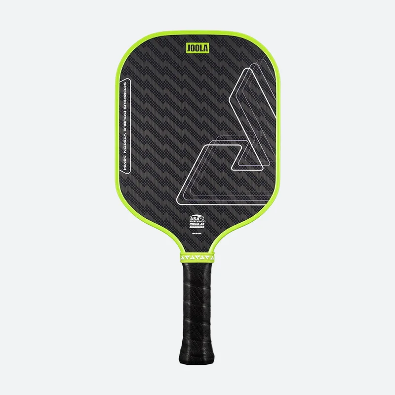 JOOLA Scorpeus Double Vision 16mm 7.8oz 16mm pickleball paddle — Aramid surface (Double Vision tier exclusive) face