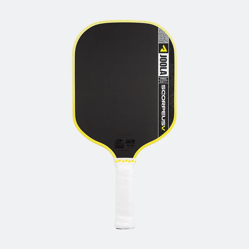 JOOLA Scorpeus Pro V 16 7.9oz 16mm pickleball paddle — Carbon Friction Spinning V (CFS-V) face