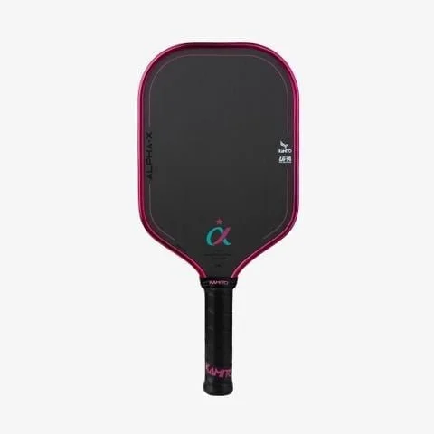 Kamito Alpha-X 16mm 7.8oz 16mm pickleball paddle — Textured Toray carbon fiber face