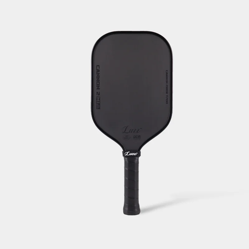 Luzz Cannon2 M1 7.93oz 16mm pickleball paddle — T700 carbon fiber with Aero-9966 Shield surface face