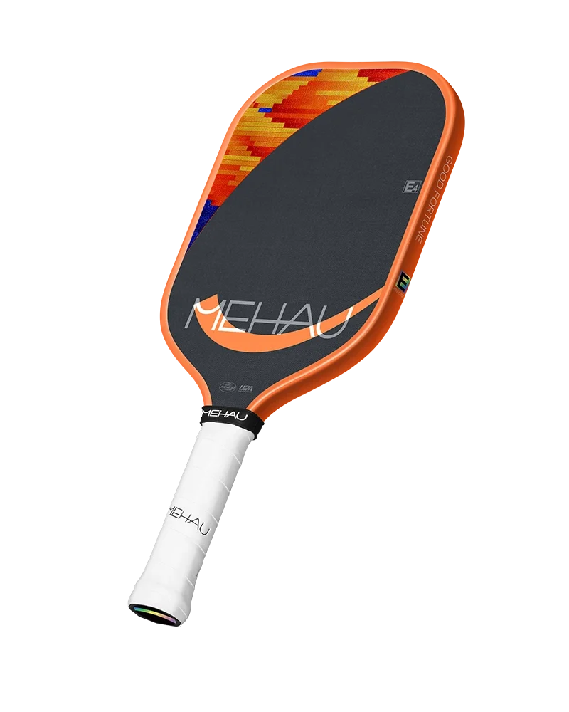 MEHAU E4 7.94oz 16mm pickleball paddle — 3D woven carbon fiber face