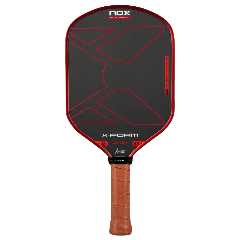 NOX X-FOAM JMA 16mm (Jhonnathan Medina Signature) 16mm pickleball paddle — Raw carbon fiber face