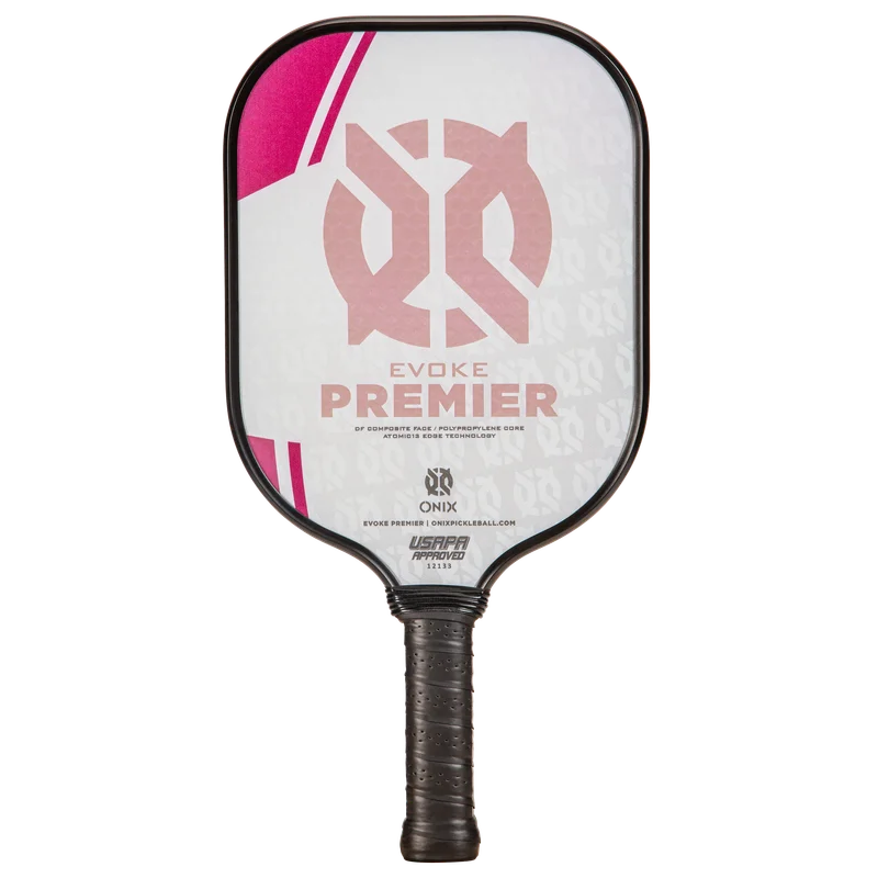 Onix Evoke Premier 7.5oz 13mm pickleball paddle — DF Composite face