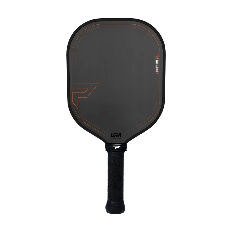 Paddletek Honeyfoam ESQ 14mm 7.8oz 14mm pickleball paddle — PT-700 unidirectional raw carbon fiber face