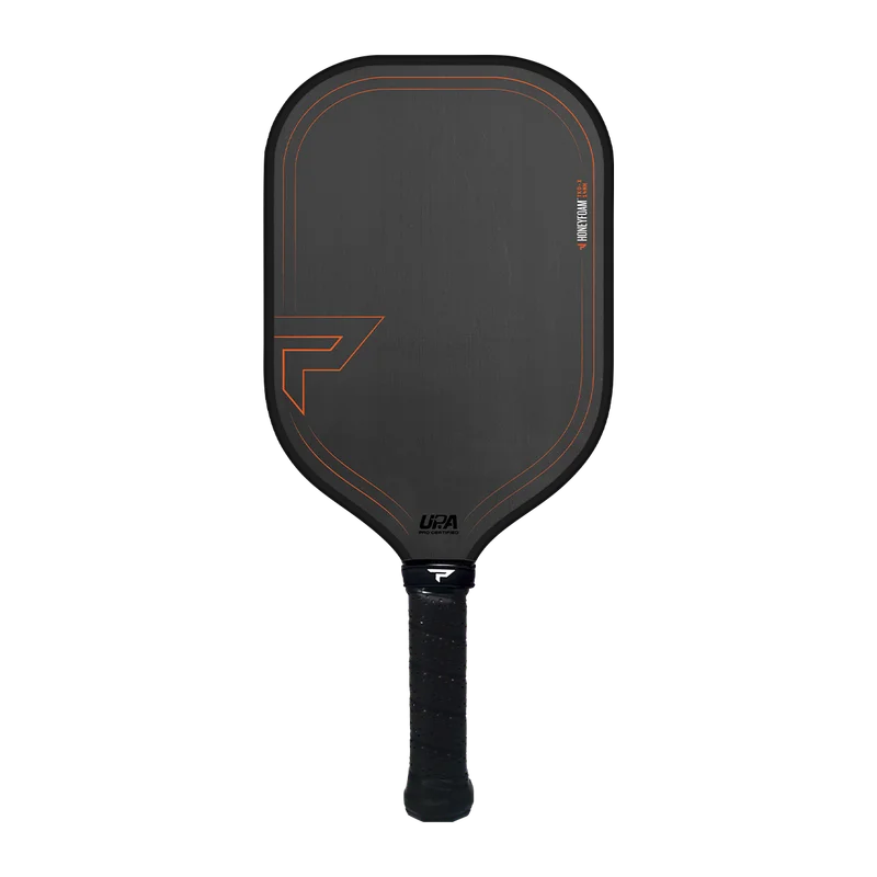 Paddletek Honeyfoam TKO-X 16mm 7.8oz 16mm pickleball paddle — PT-700 unidirectional raw carbon fiber face