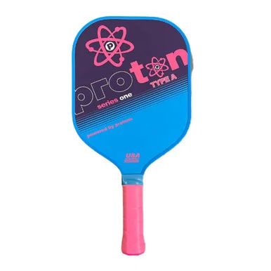 Proton Sports Series One 7.6oz 15mm pickleball paddle — Nanotac roughness-enhanced carbon fiber face