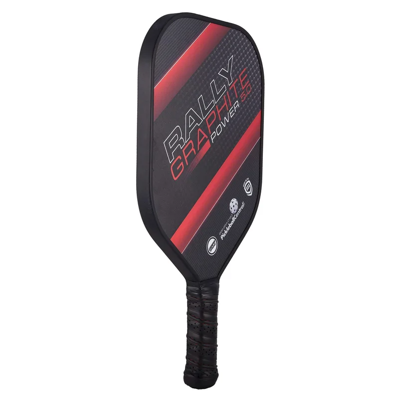 Rally Graphite Power 5.0 7.7oz 13mm pickleball paddle — Graphite/poly composite face