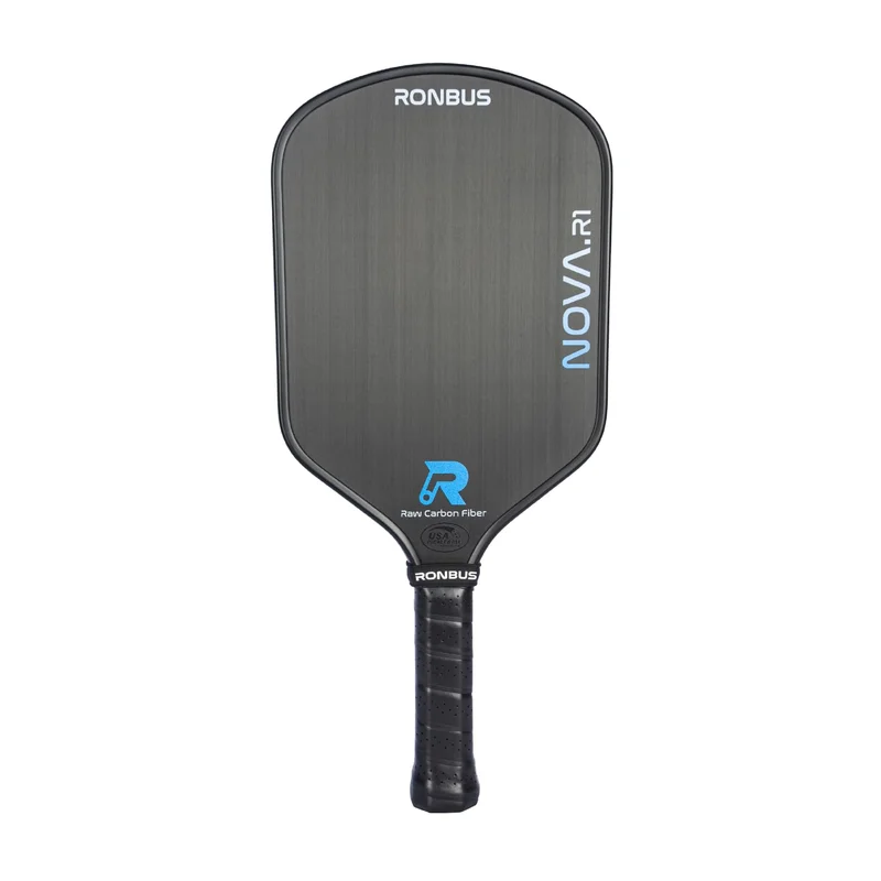 Ronbus R1 Nova 16mm 7.9oz 16mm pickleball paddle — Raw Toray T700 carbon fiber face