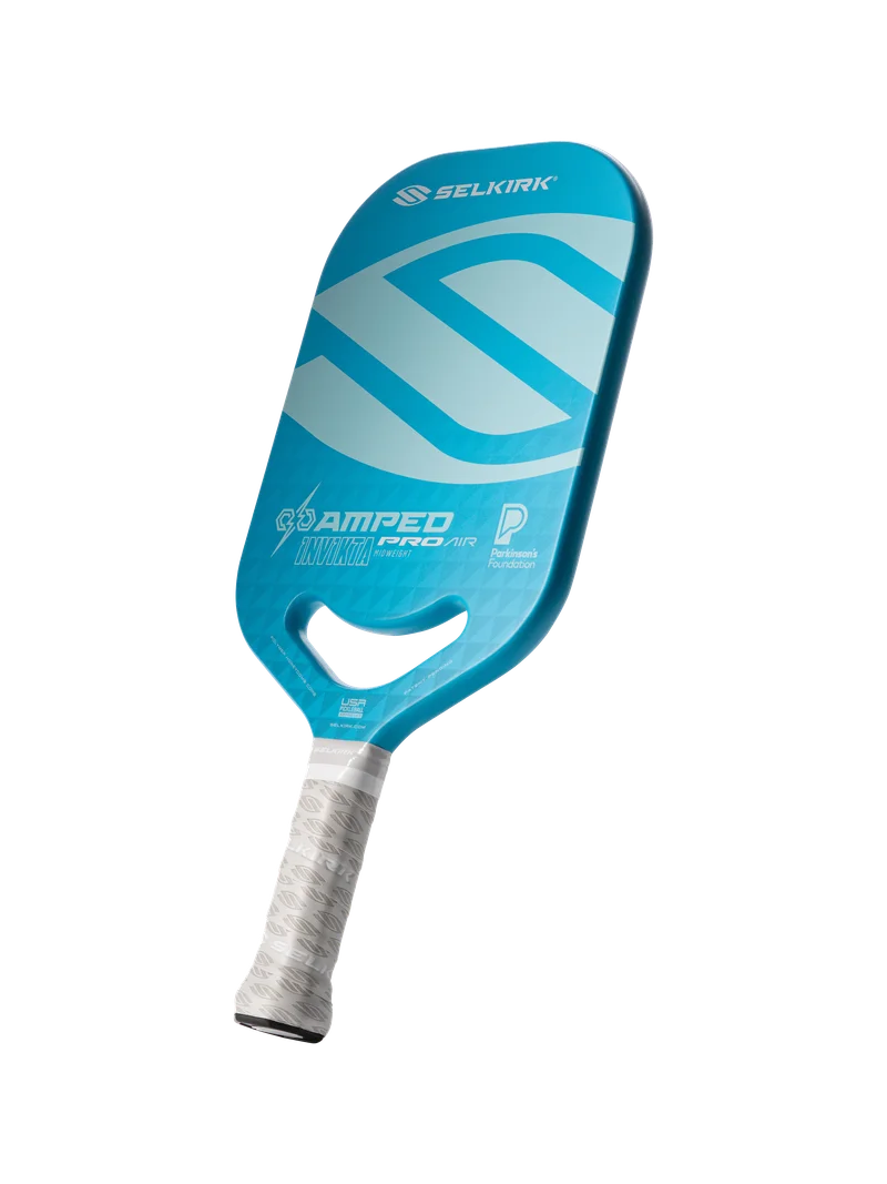 Selkirk AMPED Invikta (McGuffin Signature) 8oz 16mm pickleball paddle — FiberFlex fiberglass face