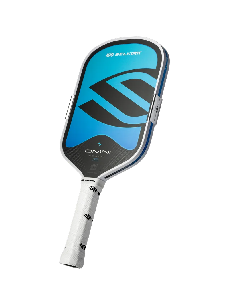Selkirk Omni Elongated 16mm 7.9oz 16mm pickleball paddle — Multistrata T700 carbon fiber, InfiniGrit surface face