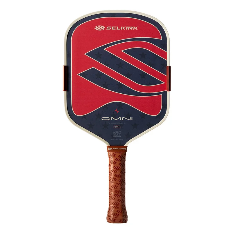 Selkirk Omni Widebody 16mm 7.9oz 16mm pickleball paddle — Multistrata T700 carbon fiber, InfiniGrit surface face