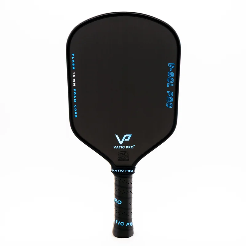 Vatic Pro V-Sol Pro 8oz 16mm pickleball paddle — Toray T700 raw carbon fiber face