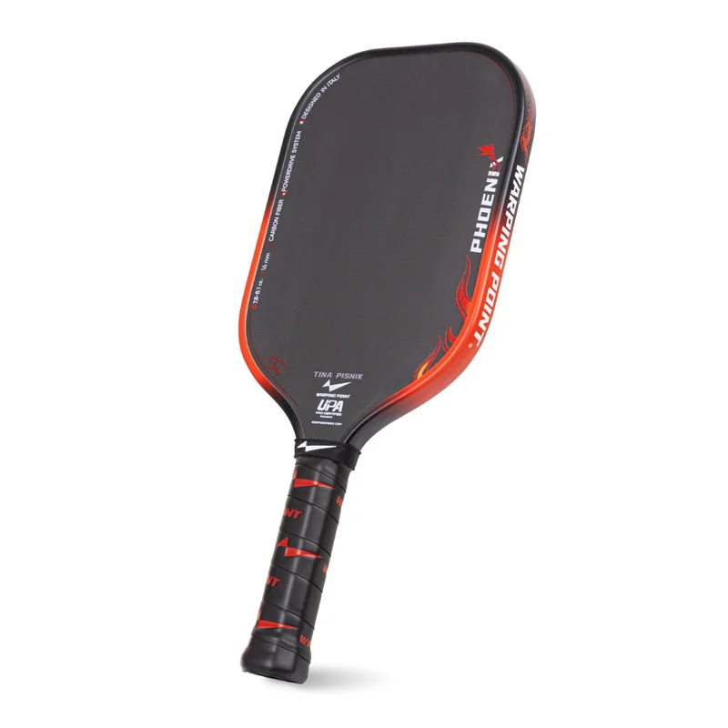 Warping Point Phoenix 16mm 7.8oz 16mm pickleball paddle — Carbon fiber face