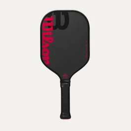 Wilson Blaze Pro 13 7.9oz 13mm pickleball paddle — Raw carbon fiber/fiberglass hybrid face